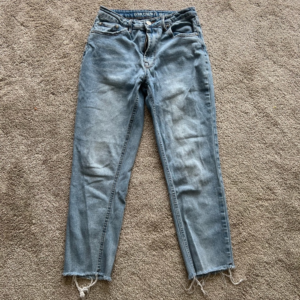 Madden Girl Light Wash Denim Jeans Size 27